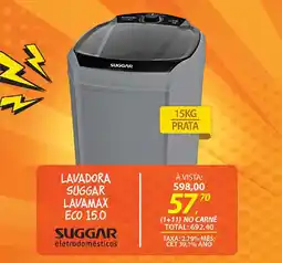 Lojas Cem Lavadora suggar lavamax eco 15.0 oferta