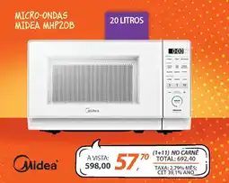 Lojas Cem Micro-ondas midea mhpzob oferta