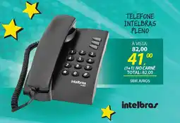 Lojas Cem Telefone intelbras pleno oferta