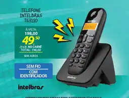 Lojas Cem Telefone intelbras ts3110 oferta