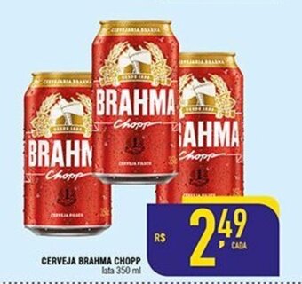 Mercantil Rodrigues Cerveja Brahma Chopp 350ml oferta