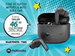 Lojas Cem Fone de ouvido motorola moto buds 065 oferta