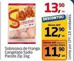 Tenda Atacado Sadia - sobrecoxa de frango congelada oferta