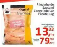 Tenda Atacado Lar - filezinho de sassami congelado oferta