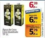 Tenda Atacado Coco quadrado - água de coco oferta