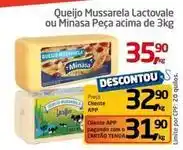 Tenda Atacado Lactovale - queijo mussarela lactovale ou minasa peça acima de 3kg oferta