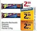 Tenda Atacado Trakinas - biscoito recheado sabores oferta