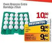 Tenda Atacado Extra - ovos brancos extra bandeja 20un oferta
