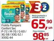 Tenda Atacado Pampers - fralda confort sec oferta
