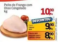Tenda Atacado De - peito de frango com osso congelado oferta