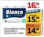 Tenda Atacado Bianco - papel higiênico folha dupla oferta