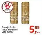 Tenda Atacado Stella artois - cerveja pure gold oferta
