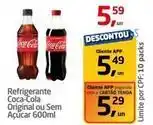 Tenda Atacado Coca-cola - refrigerante original ou sem açúcar oferta