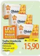 Atacadão Cottonbaby - toalha umedecida oferta