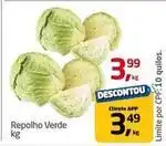 Tenda Atacado Repolho verde oferta