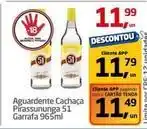 Tenda Atacado Pirassununga - aguardente cachaça 51 oferta