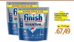 Atacadão Finish - lava louças em tablete oferta