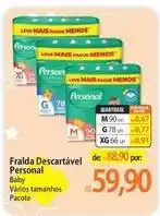 Atacadão Personal - fralda descartável oferta