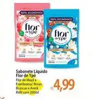 Atacadão Flor de ypê - sabonete líquido oferta