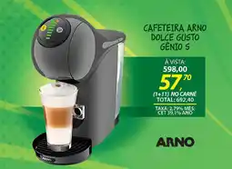 Lojas Cem Cafeteira arno dolce gusto gênio s oferta