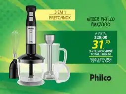 Lojas Cem Mixer philco pmx2000 oferta