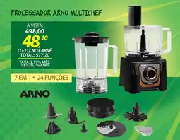 Lojas Cem Processador arno multichef oferta