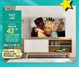 Lojas Cem Rack line oferta