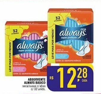 Mercantil Rodrigues Absorvente Always Basico oferta