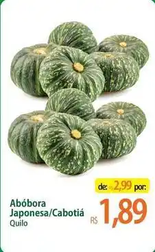 Atacadão Quero - abóbora japonesa/cabotía oferta
