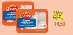 Atacadão Seara - filé de coxa e sobrecoxa de frango sara congelada oferta