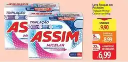 Atacadão Assim - lava roupas em po oferta
