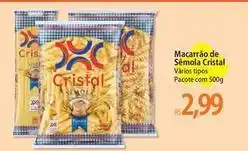 Atacadão Cristal - macarrão de sêmola oferta