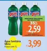 Atacadão Qboa - água sanitária oferta