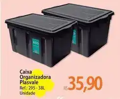 Atacadão Plasvale - caixa organizadora oferta