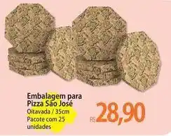 Atacadão Pacote - embalagem para pizza sao josé oferta