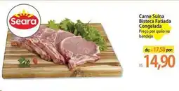 Atacadão Seara - carne suina bisteca fatuada congelada oferta