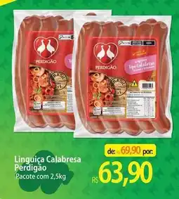 Atacadão Perdigão - linguica calabresa oferta