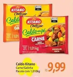 Atacadão Kitano - caldo carne/galinha oferta