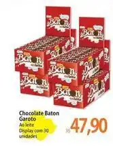 Atacadão Garoto - chocolate baton oferta
