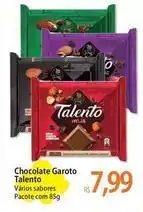 Atacadão Garoto - chocolate talento oferta