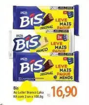 Atacadão Lacta - bio ao leite/ branco oferta