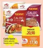 Atacadão Sazón - caldo oferta