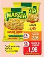 Atacadão Maratá - canjica amarela oferta