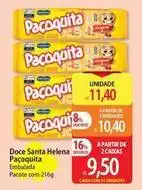 Atacadão Paçoquita - doce santa helena pacquita oferta