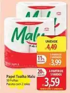 Atacadão Malu - papel toalha oferta