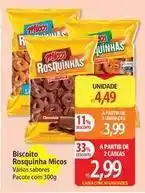 Atacadão Micos - biscoito rosquinha oferta