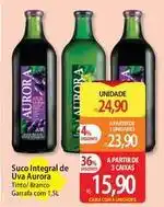 Atacadão Aurora - suco integral de uva oferta
