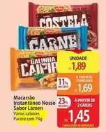 Atacadão Super nosso - macarrão instantâneo sabor lámen oferta
