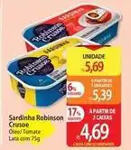 Atacadão De - sardinha robinson crusoe oferta