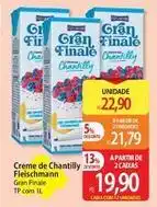 Atacadão Fleischmann - creme de chantilly oferta